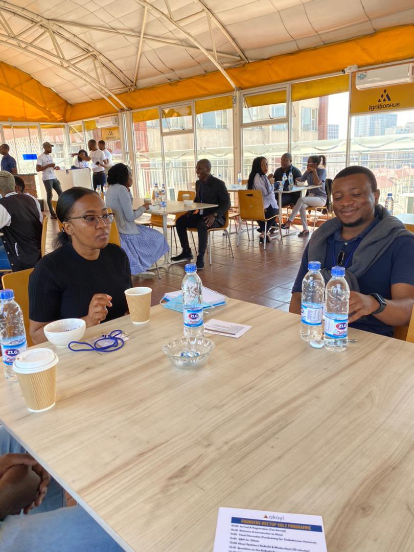 Akayi_zw's tweet photo. #Akayi is an ecosystem enabler that aims to foster collaboration amongst stakeholders in the Zimbabwe Entrepreneurship Ecosystem 🇿🇼

#HappeningNow is our quarterly founders meetup at @IgnitionHubZW  @BancabcZW @DrMambondiani 

DM or email info@akayi.co.zw to join our mailing list https://t.co/SvkAgBbH9I