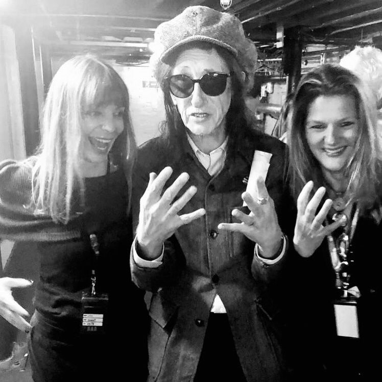 MargheRem's tweet photo. A few nights ago I have been invited by #StewartLee to the mind blowing show of the legendary John Cooper Clarke with my amazing producer @IWPEdi @INESWURTH: what a night! May Poetry and Rock&amp;Roll heal this mad mad wold. I will always praise the power of Art and Words. Amen 🙏 https://t.co/P0LB9Nn1ii