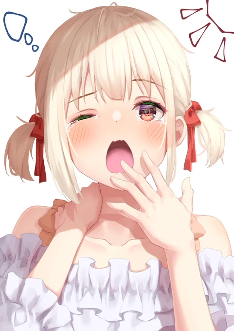 「おはよぉ～」#リコリコ #リコリス・リコイル 