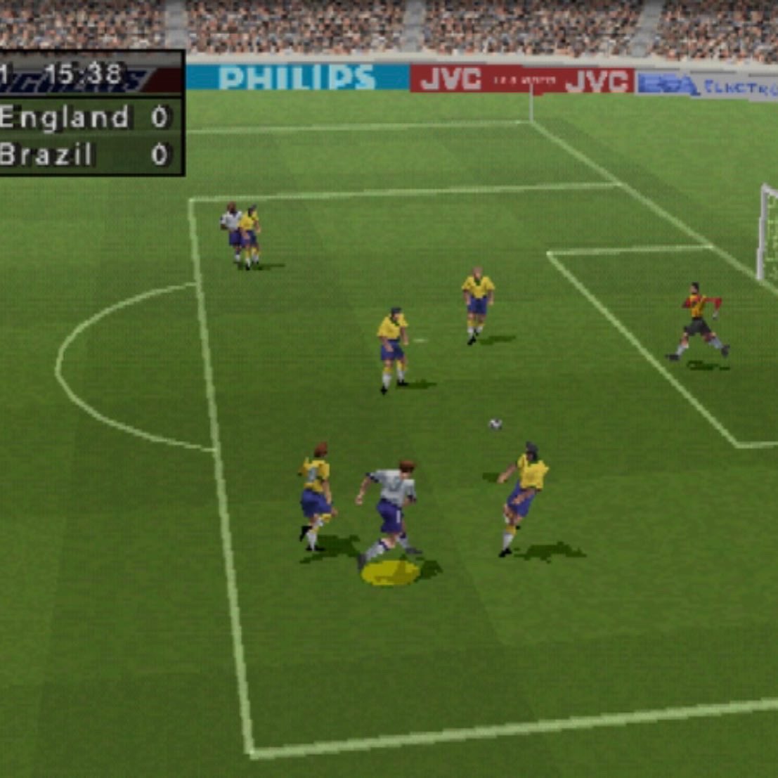 from12yards_'s tweet image. We were asked to create an album cover for an exhibition this weekend. Our first entry is the sort-of self titled ‘Blur’ by Blur. We flipped the idea on its head linking it back to football of course, Fifa 98 in fact where ‘Song 2’ graced the soundtrack.