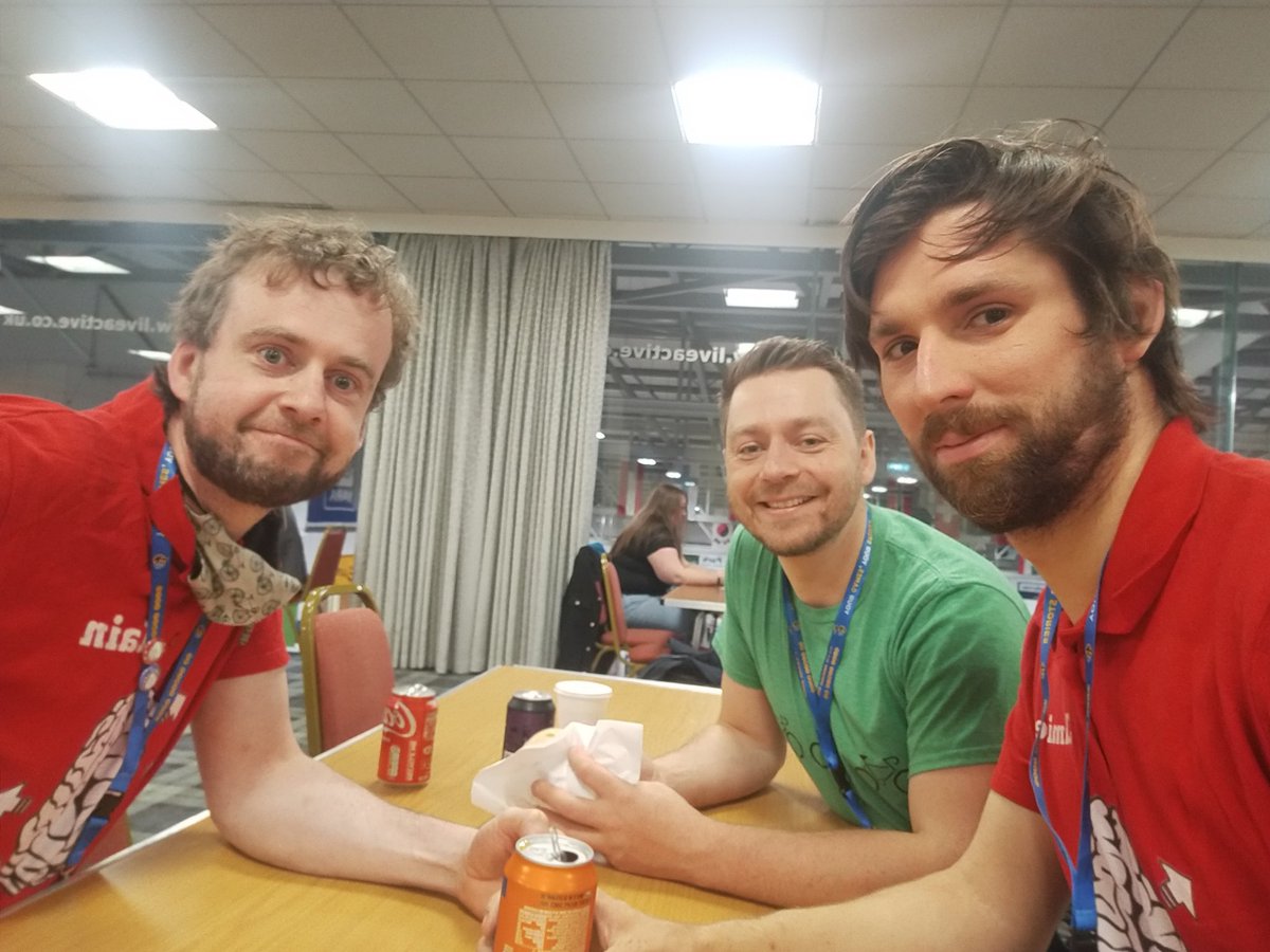 Jamie Adams (@jamie_w_adams) on Twitter photo Early morning fizzy drinks and a Giant Brain reunion. Good to game with @thegiantbrain and <a href="/UnMech/">Iain // Unpopular Mechanics ๐</a> again. Early morning fizzy drinks and a Giant Brain reunion. Good to game with @thegiantbrain and <a href="/UnMech/">Iain // Unpopular Mechanics ๐</a> again.