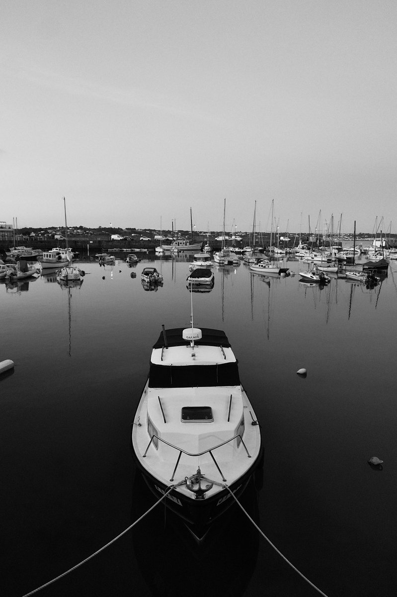 St Aubin harbour #jersey #bnwphotography #blackandwhite #landscapephotography