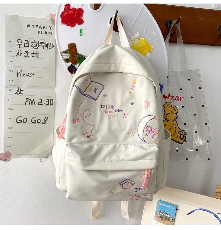 bybonnie_'s tweet photo. ♡  𝑩𝒐𝒐𝒌 𝒃𝒂𝒄𝒌𝒑𝒂𝒄𝒌 ♡
🧸 แถมพวงกุญแจตุ๊กตาหมี 🧸

ผ้า 𝒏𝒚𝒍𝒐𝒏 ซับ 𝒑𝒐𝒍𝒚𝒆𝒔𝒕𝒆𝒓 • ช่องใส่ของหลายช่อง • 𝐬𝐢𝐳𝐞 𝟑𝟎*𝟒𝟎*𝟏𝟐𝐜𝐦 

✿ 𝟑𝟑𝟎.- 𝐟𝐫𝐞𝐞 𝐫𝐞𝐠 ✿

#Layannstore #กระเป๋า #กระเป๋าเป้ https://t.co/mwKKko46ny