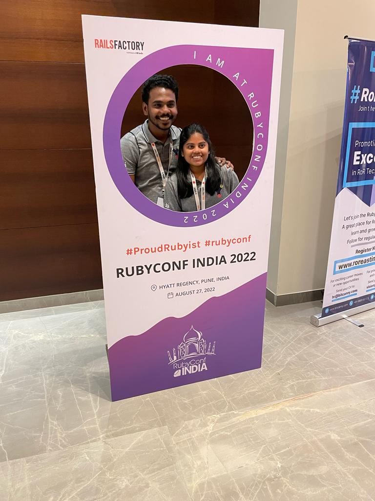 railsfactory's tweet image. Looking for something to do around #RubyConfIndia that will commemorate attending the #tech event? 

If so, then swing by and check out our “Selfie Booth” at our #RailsFactory stall. Come and take pictures with the coolest pose. 

@rubyconfindia 

#RubyConf2022 #RubyConfIndia2022