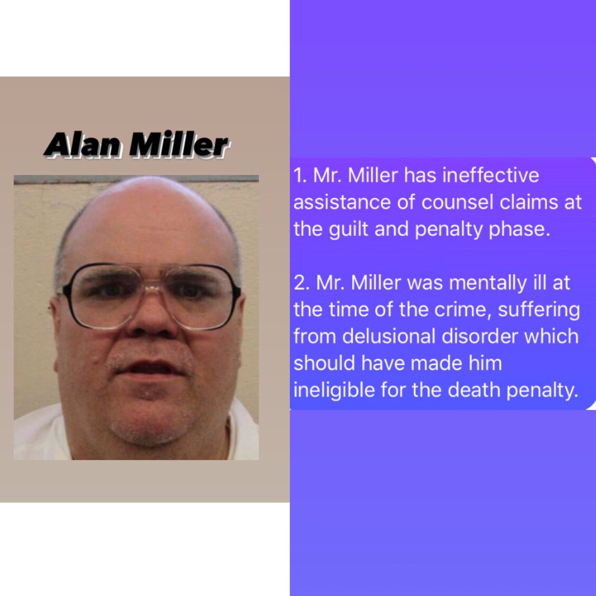 #Alabama 

Stop execution of #AlanMiller 

Read: abcnews.go.com/amp/US/wireSto…

Take action: actionnetwork.org/petitions/stop…

More about Alan, here: phadp.org/?q=alerts

Execution: September 22th

<a href="/GovernorKayIvey/">Governor Kay Ivey</a> <a href="/kayiveyforgov/">Kay Ivey</a>