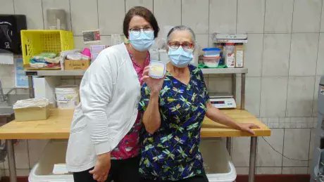 CBCNS's tweet photo. Long-term care residents get protein-infused ice cream thanks to Acadia research https://t.co/OAdtZVv6QK https://t.co/hRiR0UD4pk
