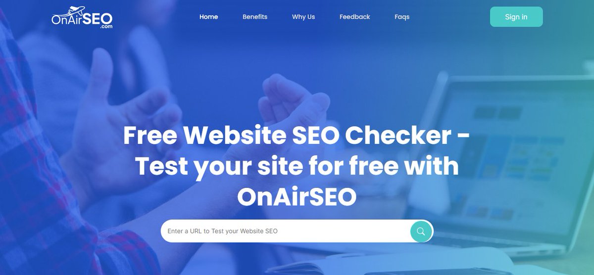 OnairSeo's tweet photo. The OnAirSEO checker is a tool that scans any #web page for technical errors and SEO #issues that can have a negative impact on search engine rankings.
👉click here: https://t.co/SIAEfWO38F
#seo #websitechecker #seotools #website #seochecker #freeseotool https://t.co/0Qt1YVrFyh