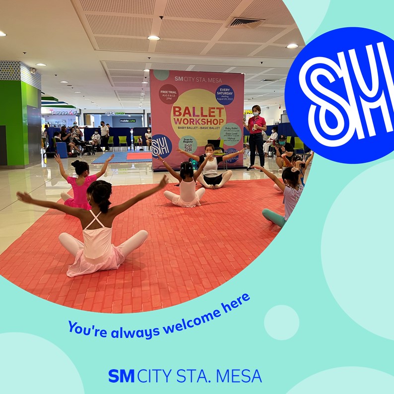 Ballet Workshop at SM CITY STA. MESA! See you again on Saturday our ...