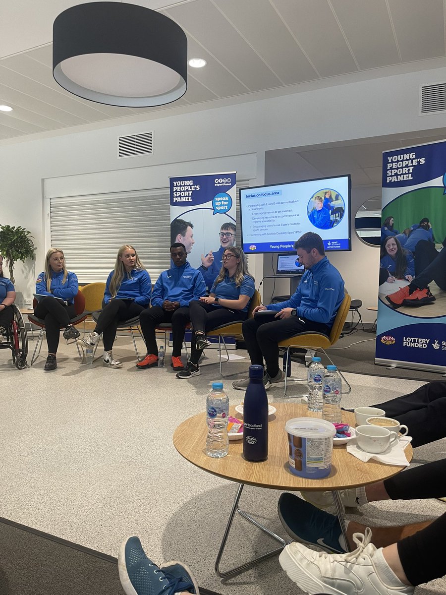 OTeleferik's tweet photo. Yesterday was amazing @InverclydeNSTC presenting our progress with the @sportscotland #sportpanel Discussing our ideas, experiences and our thoughts on sport in Scotland with @MareeToddMSP and Stewart Harris CEO of Sportscotland! https://t.co/XFrHj716eP