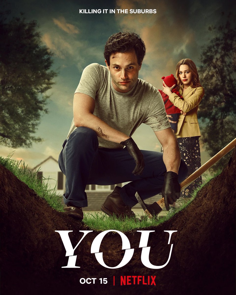 Celebs__Arabic's tweet photo. تم الإنتهاء من تصوير الموسم الرابع من مسلسل 'You'. https://t.co/sC03T2cjqE