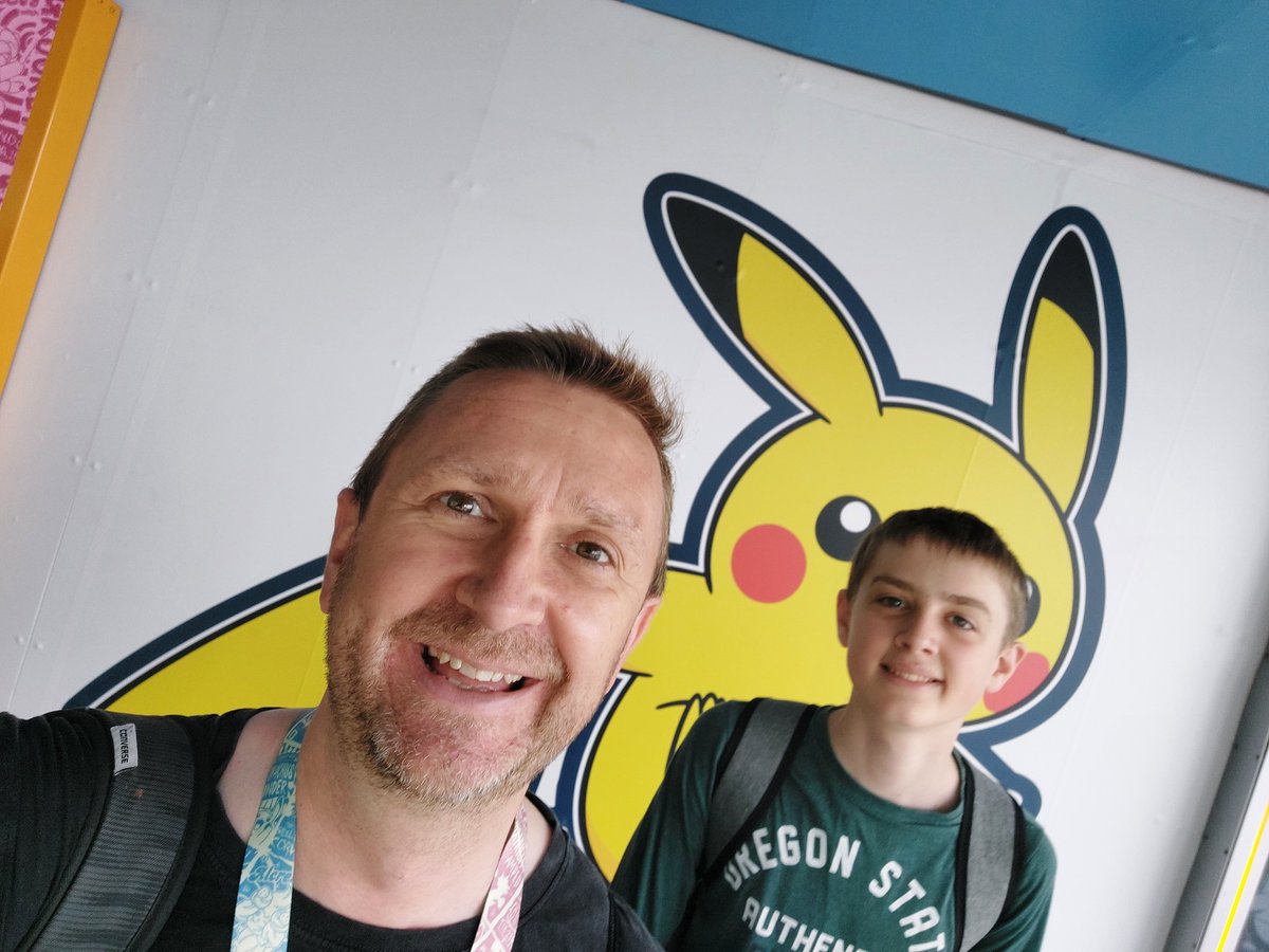 talkingbrummy's tweet photo. Enjoying #pokemongofest2022 together https://t.co/oKCuXKBZV2