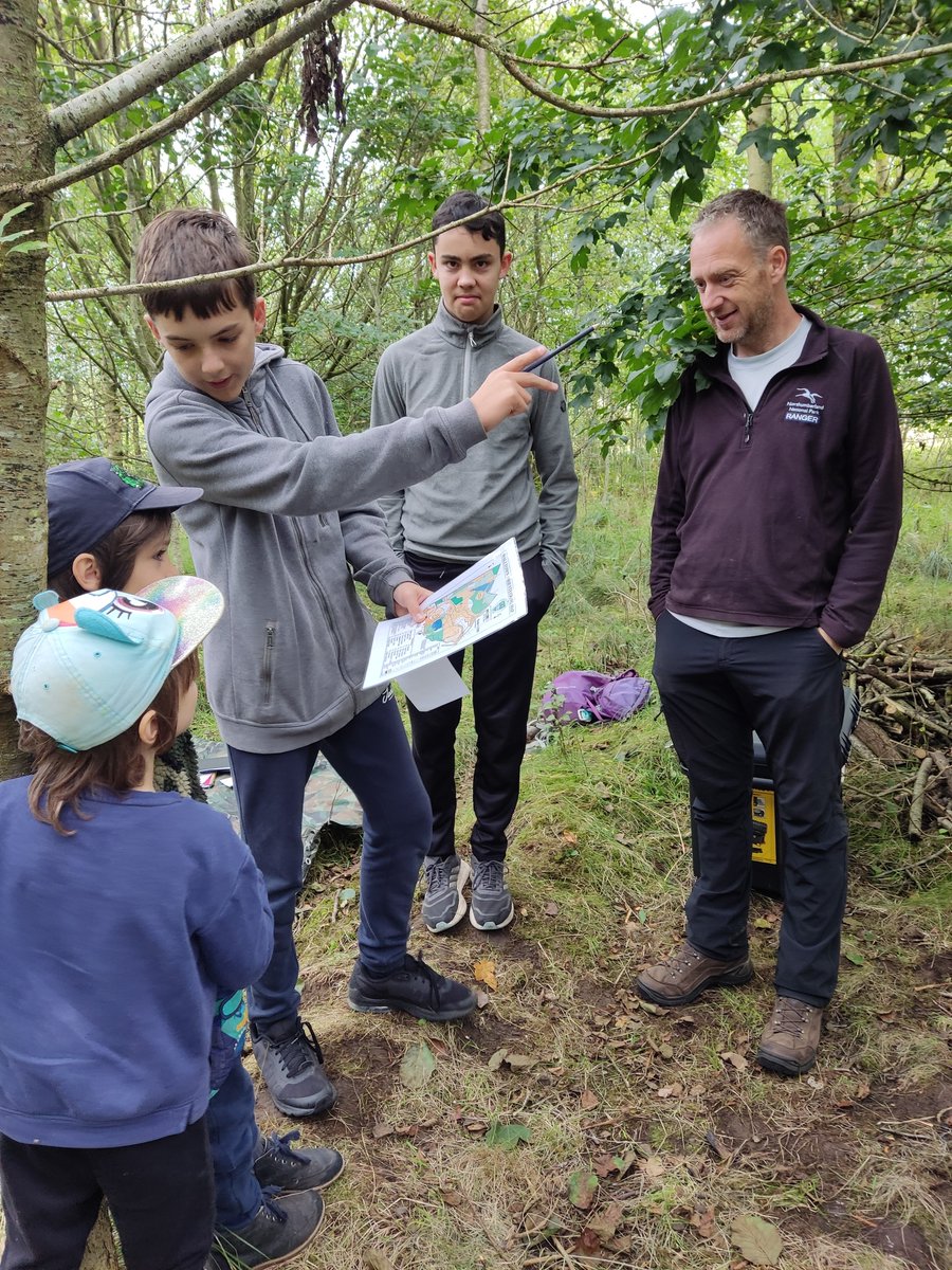 NlandRangers's tweet photo. Another busy day at #ForestSchool #Holidayclub on Thursday. We heard the #Swift poem, talked about #migration, completed the #Walltown #orienteering course, and chilled in #hammocks. There was also #denbuilding and #whittling. One more session https://t.co/nbf1NY24FN @NlandNP https://t.co/8qDDxRRrHN