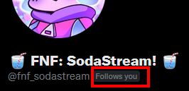 FnfBMix's tweet photo. yoooo i just noticed this
tysm for the follow!!! @fnf_sodastream https://t.co/XWccVxrSpW