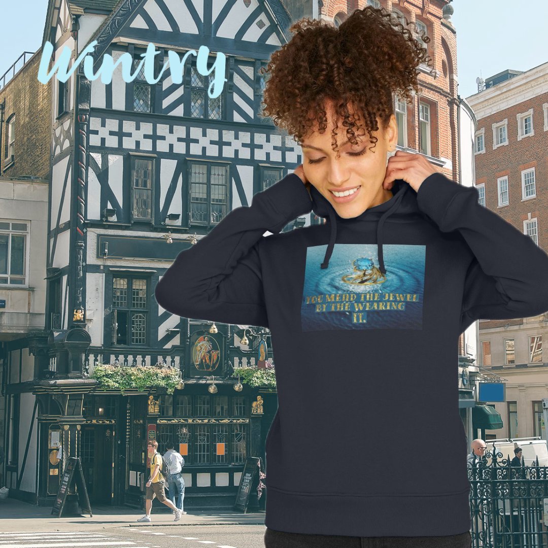 Buy a designer Jewel hoodie, W22 (100% org. cotton): wintry-shop.teemill.com/product/womens… #luxuryrealestate #luxurytravel  #FerrariFriday #DiorWinter22 #YSLBEAUTY #CalvinKlein #coldplaytickets #ralphlauren #armaniarmy #DKNY #Cambrdige #oxforduniversity #Oxford250 #bristolballoonfiesta