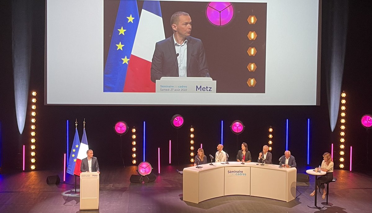 <a href="/olivierdussopt/">Olivier Dussopt</a> au séminaire Renaissance: “progressistes de gauche, rejoignez nous!” Renaissance sera le parti du renouveau social, une voix audible, cohérente, qui saura parler aux citoyens, de toutes sensibilités.