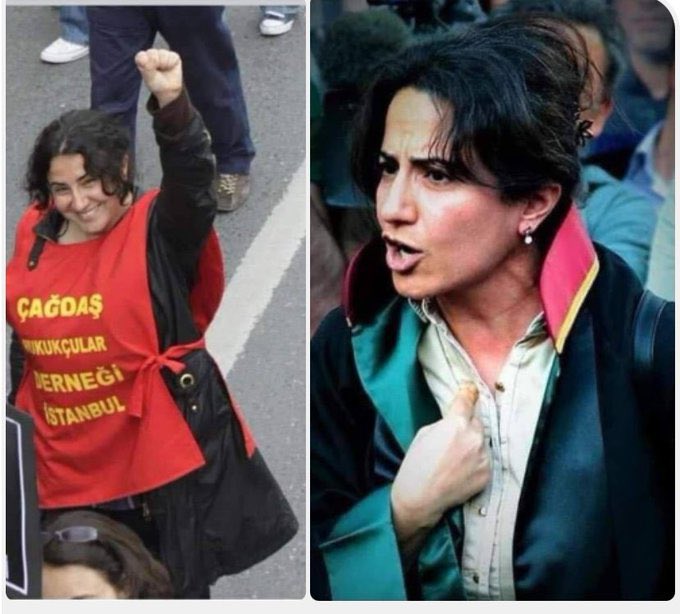 'Avukat mezarda da olsa hak arar!' diyerek halk için avukatlığı, adaleti canı pahasına savunan #EbruTimtik ölümsüzdür!