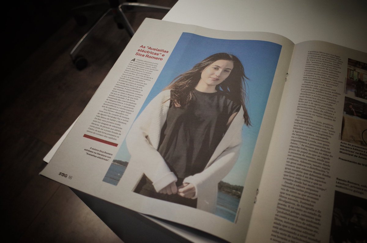 NesperaEditora's tweet photo. Hoxe saimos no Sermos, suplemento do @NosDiario, nun artigo de @Lecturafilia sobre as editoras de nova creación. Compartimos espazo coas compañeiras @MeninoMorreu, 13 editora e @leochoaudio https://t.co/xhuAQfkHZf