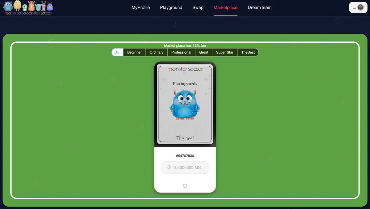 dgv_fann's tweet photo. everything is ready!👾
We deploy MonsterSoccer Game and MST token on polygon mainnet.
The game will start on the 30th of August at 9:00a.m. UTC. https://t.co/SXpSdzE4IJ