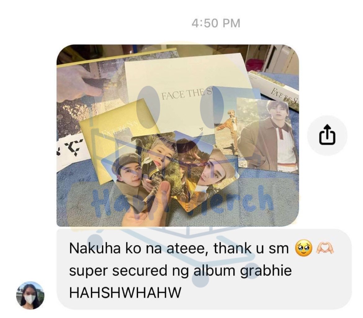 happimerch's tweet photo. #HappiMails 💛

thank you so much for patiently waiting for your order! glad it arrived to you safely 😊 https://t.co/1VmSKaYNdK