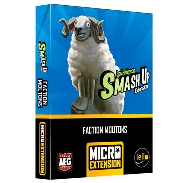Smash Up – Faction Moutons : une micro-extension outrageusement indispensable pour revendiquer son statut de Mouton et copier ce que fait votre voisin. 
Moutons, la dernière extension pour Smash Up est commandable chez Ludi Corner
ludicorner.be/produit/smash-…