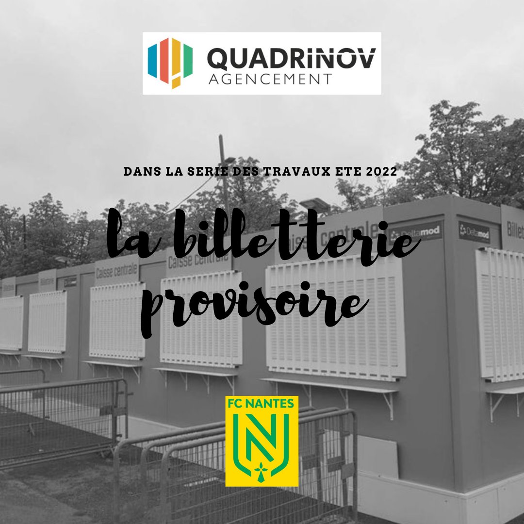 quadrinov's tweet photo. Avec ça s’ils ne font pas une bonne saison nous ne comprendrions pas… #fcna #nantes #agencement #menuiserie https://t.co/38moZyVACQ
