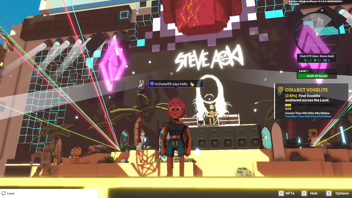 m_chane99's tweet photo. @TheSandboxGame @steveaoki I just participated in the #SandboxAlphaS3Giveaway for a chance to win 500 SAND! On stage with Steve Aoki, check out my screenshot below!
👇 https://t.co/A2qDQLK1ud