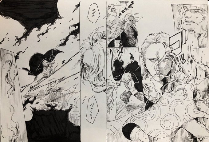 ちなみにタグに載せたベックは過去に描いたアナログ漫画のやつ 