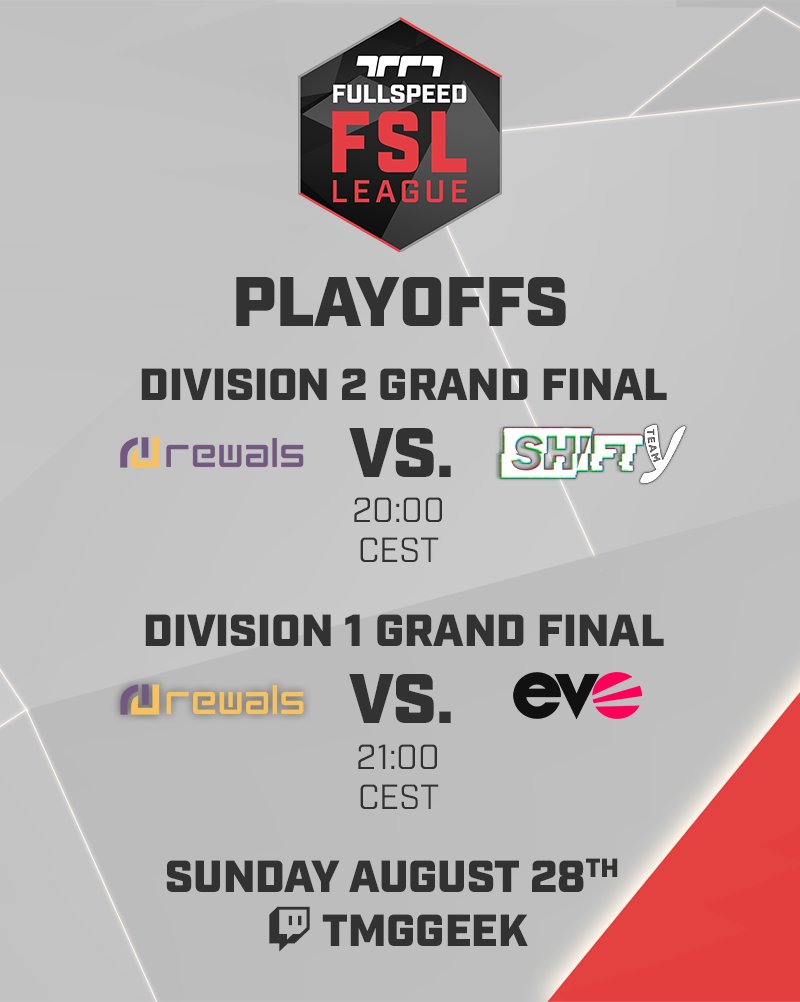 TMGGeek's tweet image. This is the biggie : Final day of @FSMajorSeries FSL 3, Div 2 followed by Div 1 !

📅 Sunday, August 28th
⏰ 20:00 CEST
📺 twitch.tv/TMGGeek

#FMS2022 | #FSISALIVE