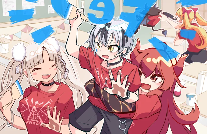 REDクラスのSEEDs組～～!!#ふれふれにじフェス2022 
