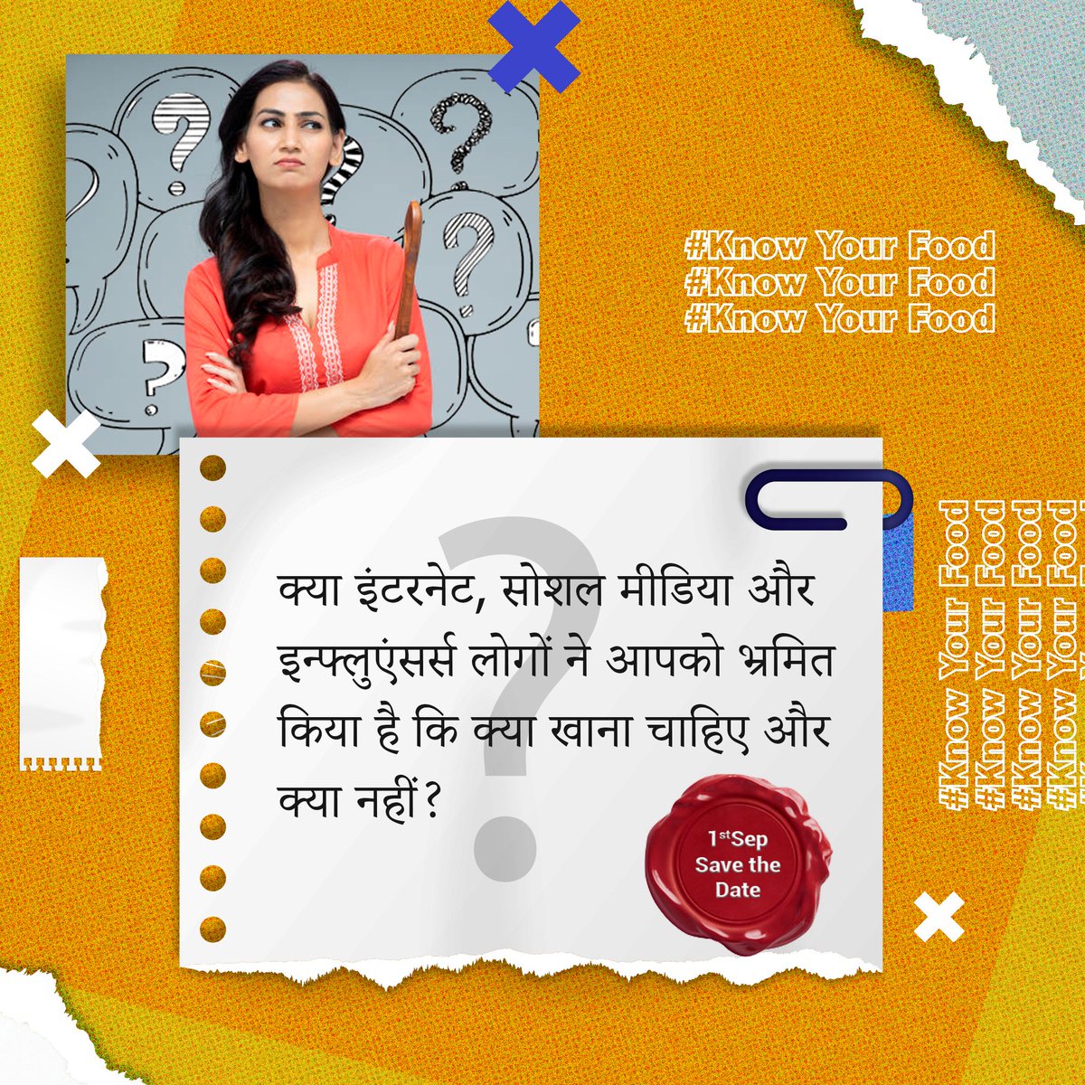 chef_lata's tweet photo. Are you really confused too?🤔
Save this date - 1st September 2022.
.
.
.
.
#knowyourfood #cheflatatondon #chef4x4 #chef #rewa #seminar #foodporn #food #confused #didyouknow #facts #myths #influencer #internet #socialmedia #eat #health #lifestyle #healthylifestyle #healthyfood https://t.co/maSPi6ketW