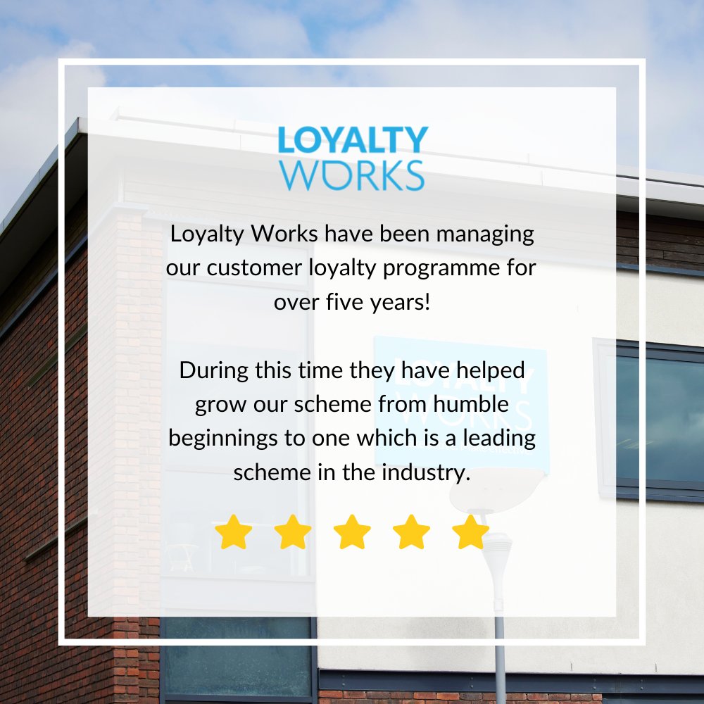 TheLoyaltyWorks's tweet photo. An amazing review from one of our great clients! ⭐

If you have recently used our services, we would really appreciate it if you could take a moment of your time to leave us a Google review - https://t.co/YNlyXIpEwA 💻

#loyaltyworks #loyalty #customerexperience #loyaltyscheme https://t.co/5aQHtV5cdN