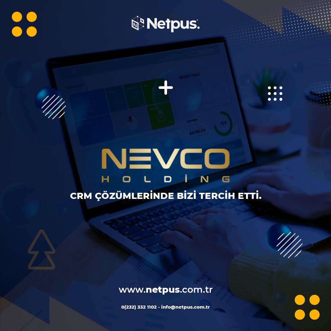Nevco Holding için hazırlanmış CRM yazılımı yayında!

📞 0 (232) 332 1102
📧 info@netpus.com.tr
🌐 netpus.com.tr
.
.
#netpus #netpusyazılım #crm #yazılım 
#netpuscrm #software #web #application #müşteriilişkileriyönetimi