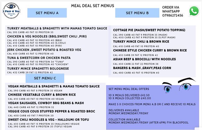 Iprep4Y's tweet photo. New menus —- https://t.co/0HYuZjUjjM