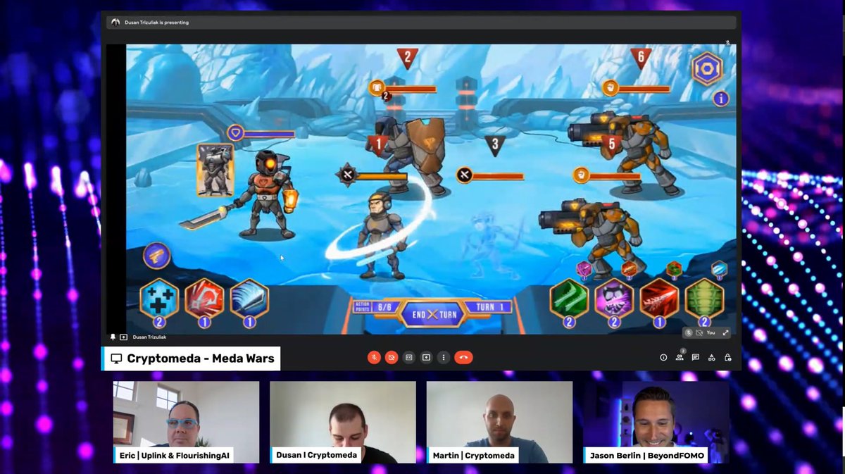 ⚔️Cryptomeda Heroes⚔️

We presented Meda Wars for the BeyondFOMO youtube channel yesterday🚀

Check the stream to find out all the details about Meda Wars👇👇👇

youtube.com/watch?v=MDsS9-…