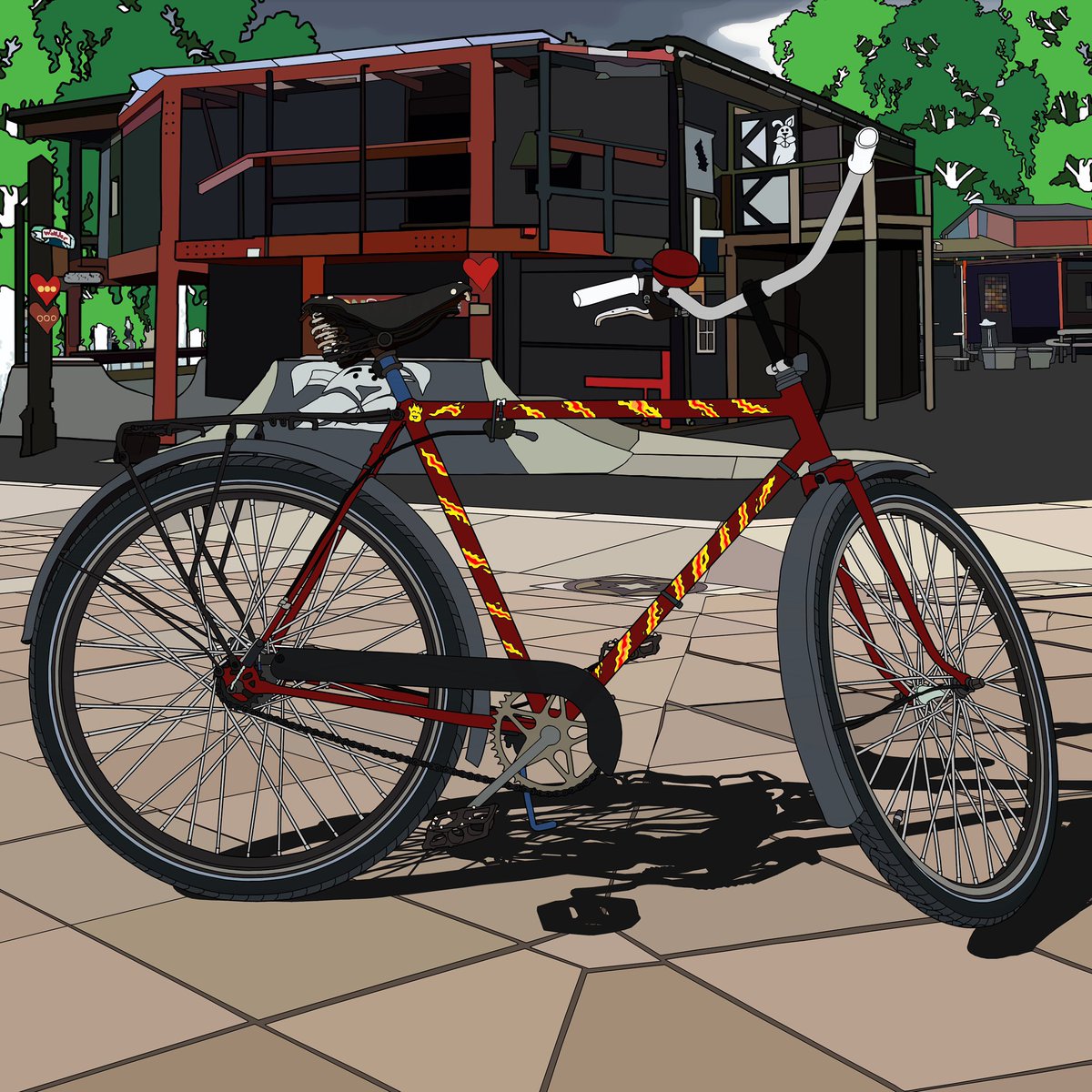 TotalNodal's tweet image. I want to know which of these four sneak peaks is your favorite in the comments below❤️❤️❤️

(Classic is for the two wheeler and Cargo is the three wheeler with the box up front)

1. Classic Rainbow Pulse
2. Cargo in space
3. Classic Wonderland
4. Cargo Lasers

#CNFT #CryptoBike