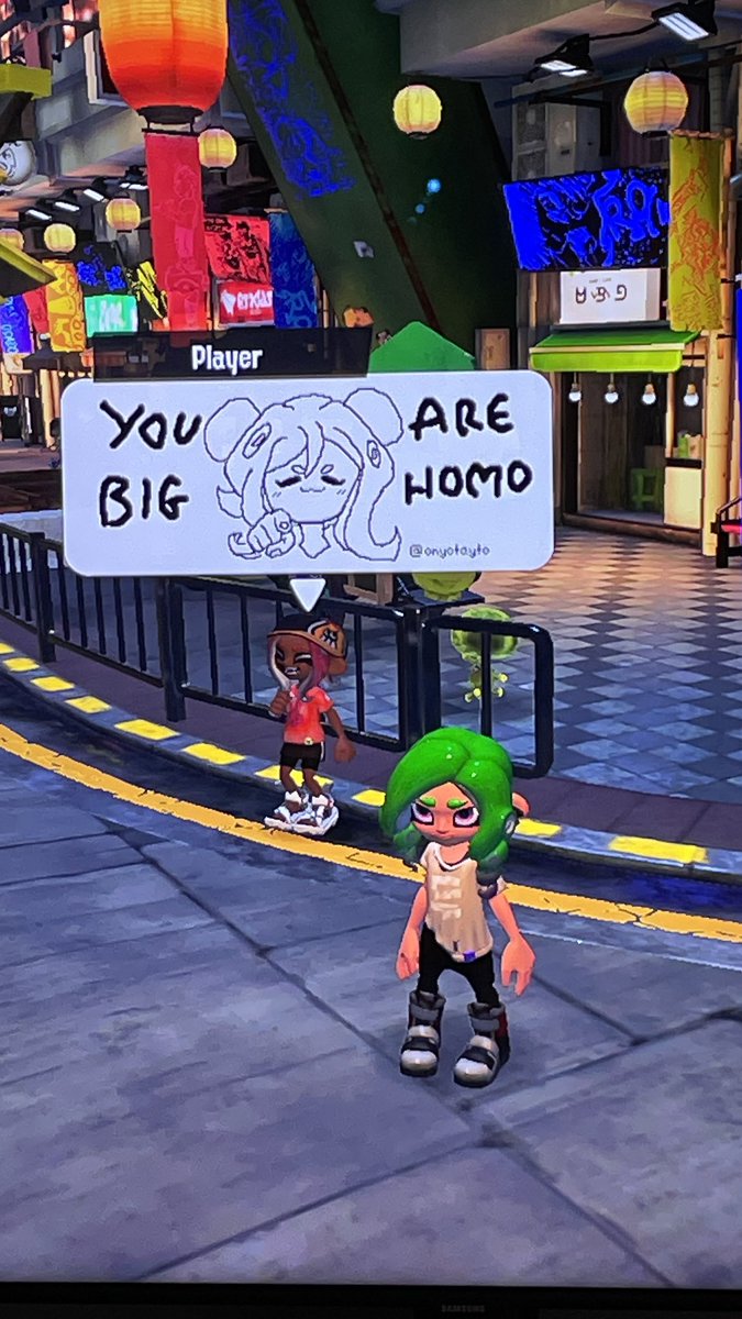 ossianboren's tweet photo. splatoon players pls never change https://t.co/eXIp7HaeOv