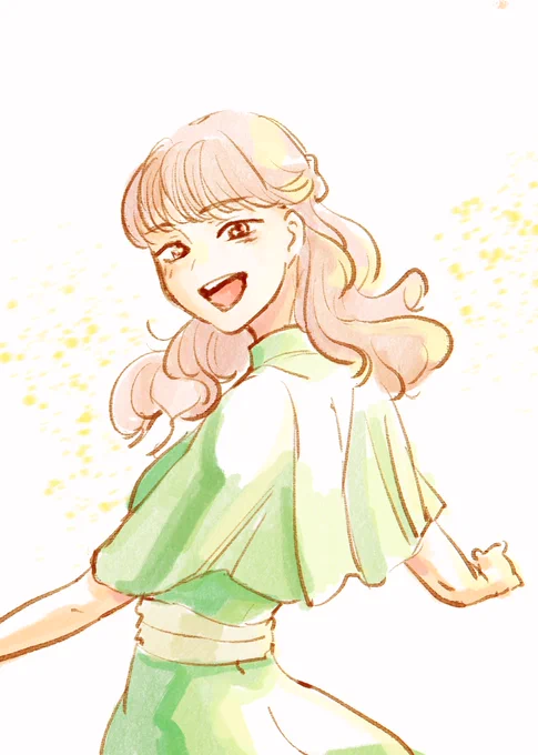 クロエちゃん可愛かったな、の絵 #スルメが丘は花の匂い 
