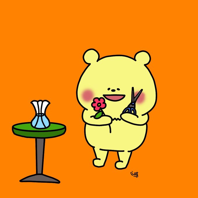 「flower holding scissors」 illustration images(Latest)