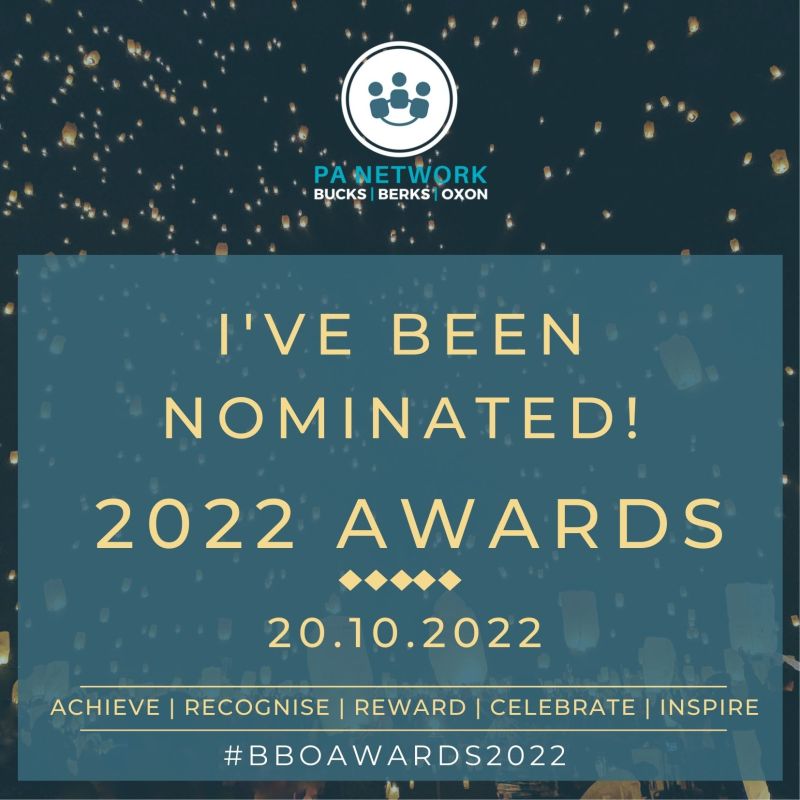 I’m honoured to have been nominated in the category for #VA of the Year 2022. 🙏

This is a tough category and I’m so proud to have my name sitting alongside some amazing and talented VA’s.🤩

#BBOAwards2022 #AwardNominee #LittleGemVA #ThankYou
<a href="/BBOPANetwork/">Bucks, Berks & Oxon PA Network</a>