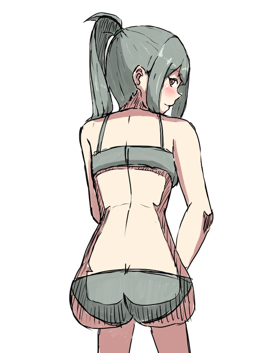 夕張(艦これ) 「後ろ夕張 」|ベルクート@艦これ絵描きのイラスト