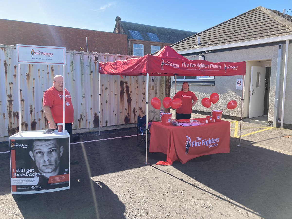 P_Storrie's tweet photo. Troon Fire Station Open Day is open an ready to welcome you @fire_scot @firefighters999 @AyrshireSPolice @TroonLifeboat @SFRHTtweet https://t.co/ReHERmnNtm