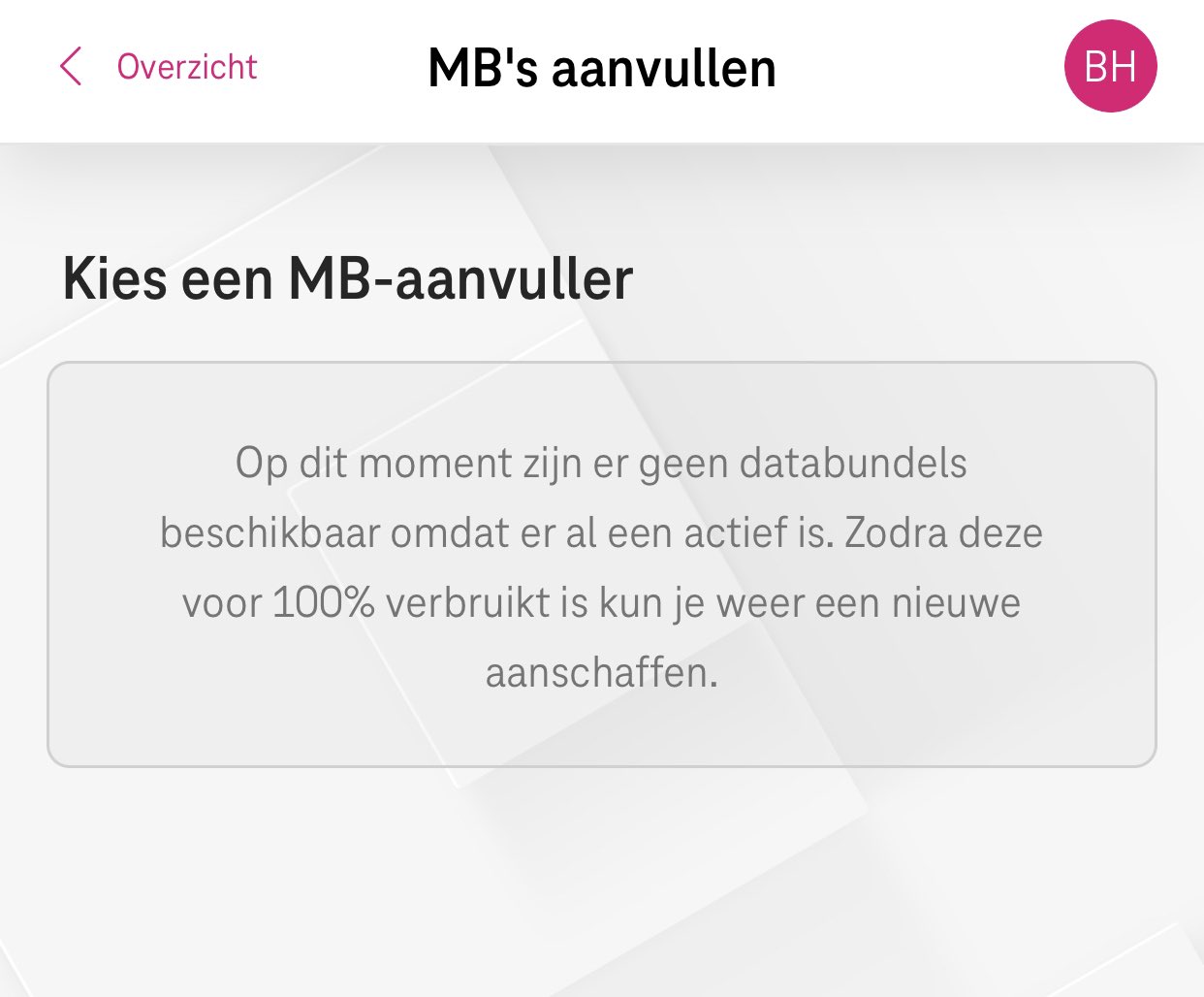 TMobile Webcare on Twitter "VolgensBartjes > een nieuwe aanschaffen wanneer deze volledig is
