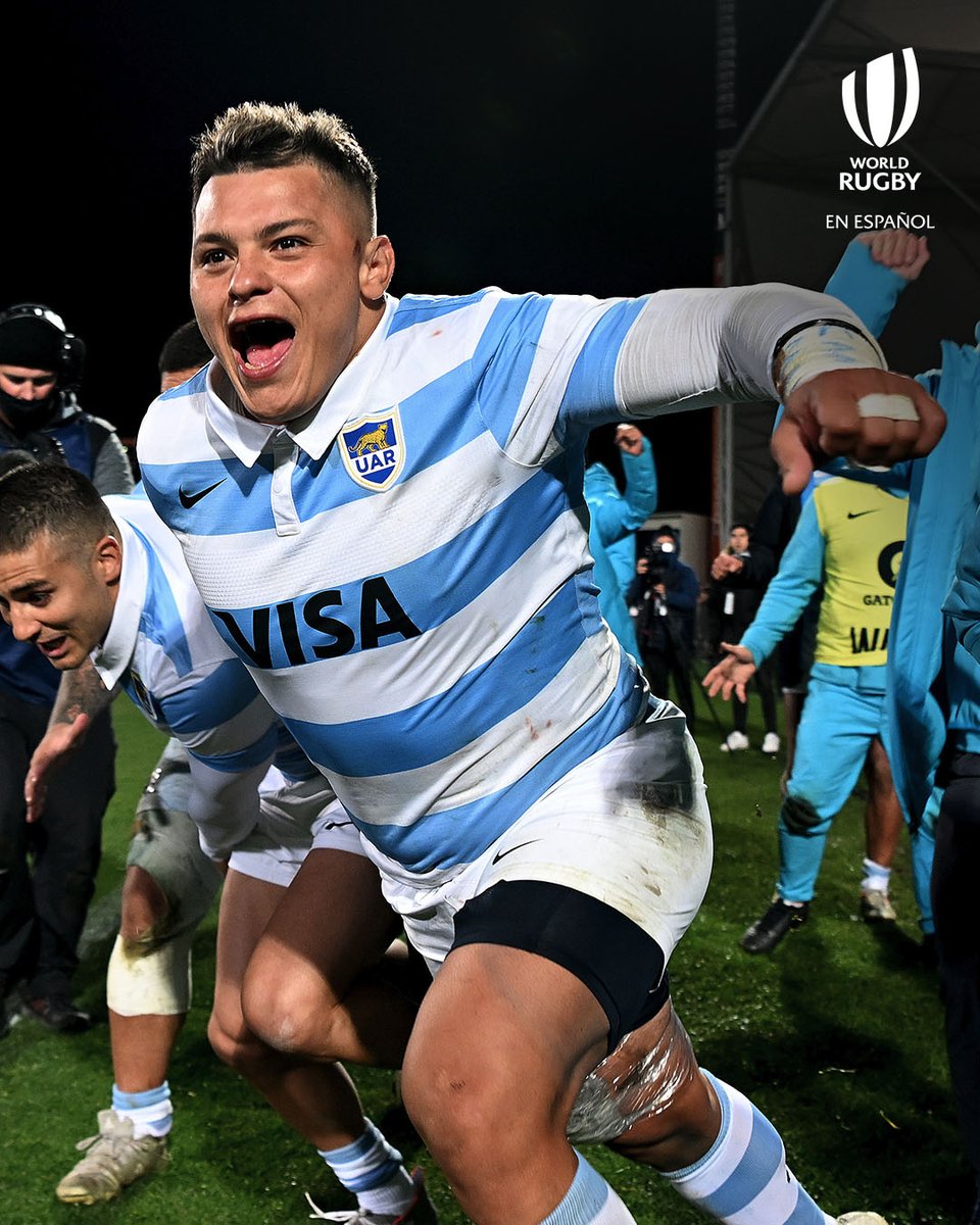 ¡Ponele título a esta foto de <a href="/moneda00/">Thomas Gallo</a> al momento del pitazo final del éxito de <a href="/lospumas/">Los Pumas</a> sobre Nueva Zelanda! 😃