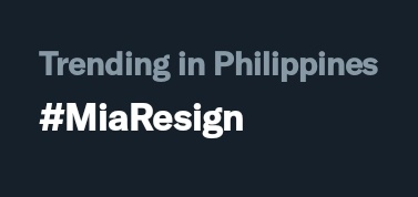 _chnxx's tweet photo. Ayan trending ka na!

MIA RESIGN
#UnbanMNL48Fansites
#MiaResign https://t.co/1mRJY4FM5V