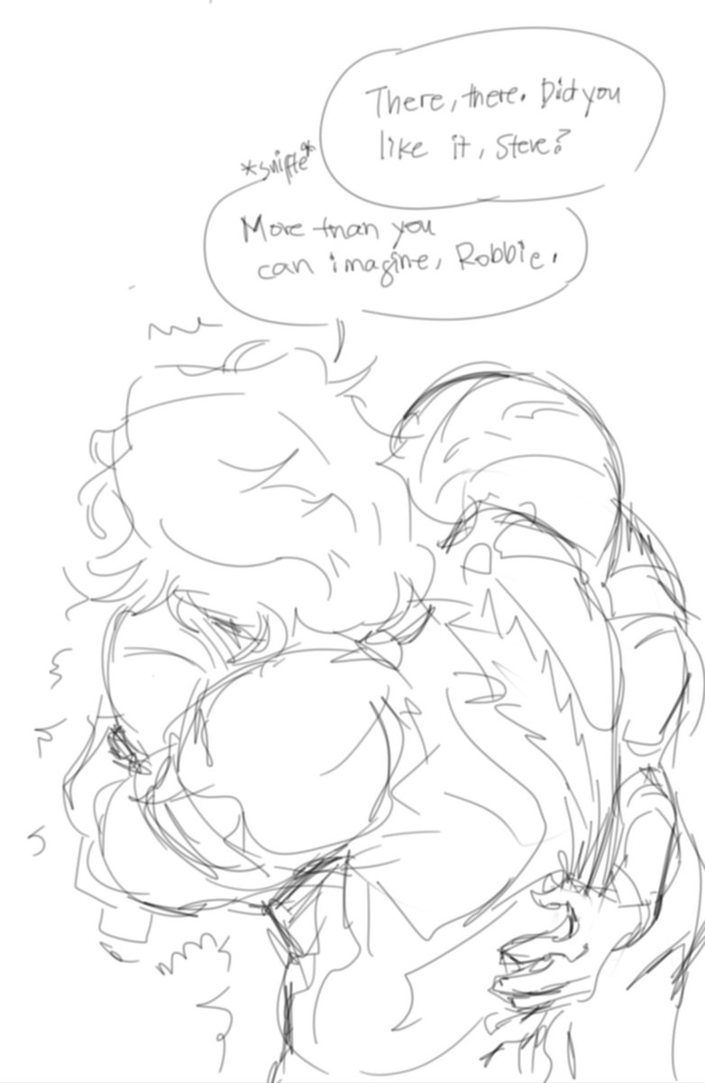 pacific rim au pt 3 🤖💖// stickers on helmet, a small gesture of affection steve hasn't seen nor felt towards himself, poor guy