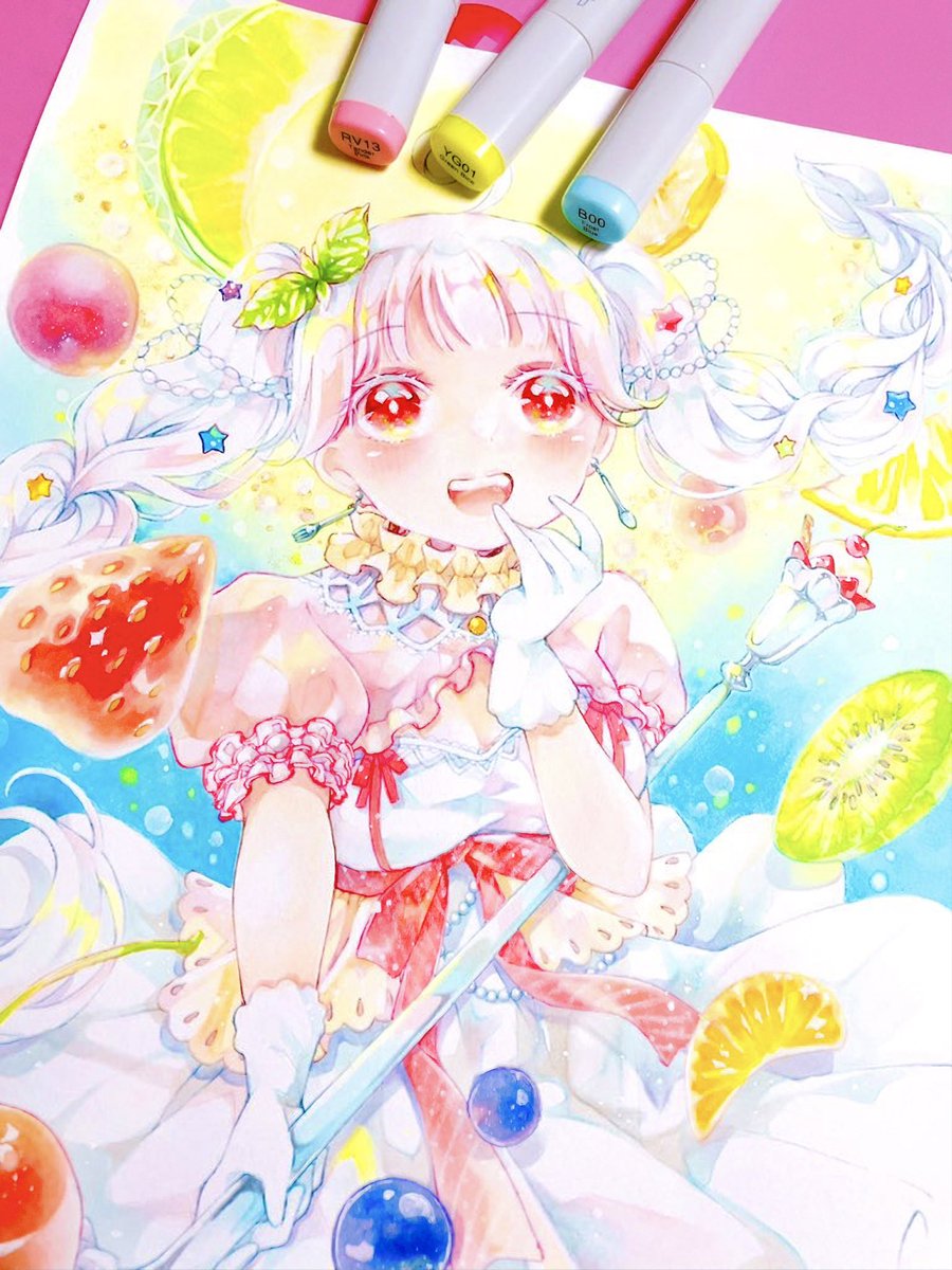 「#8月の終わりにあなたの作品見せてください夏っぽいイラスト集めてみました 」|沫雪なの🐰コミティアH12aのイラスト