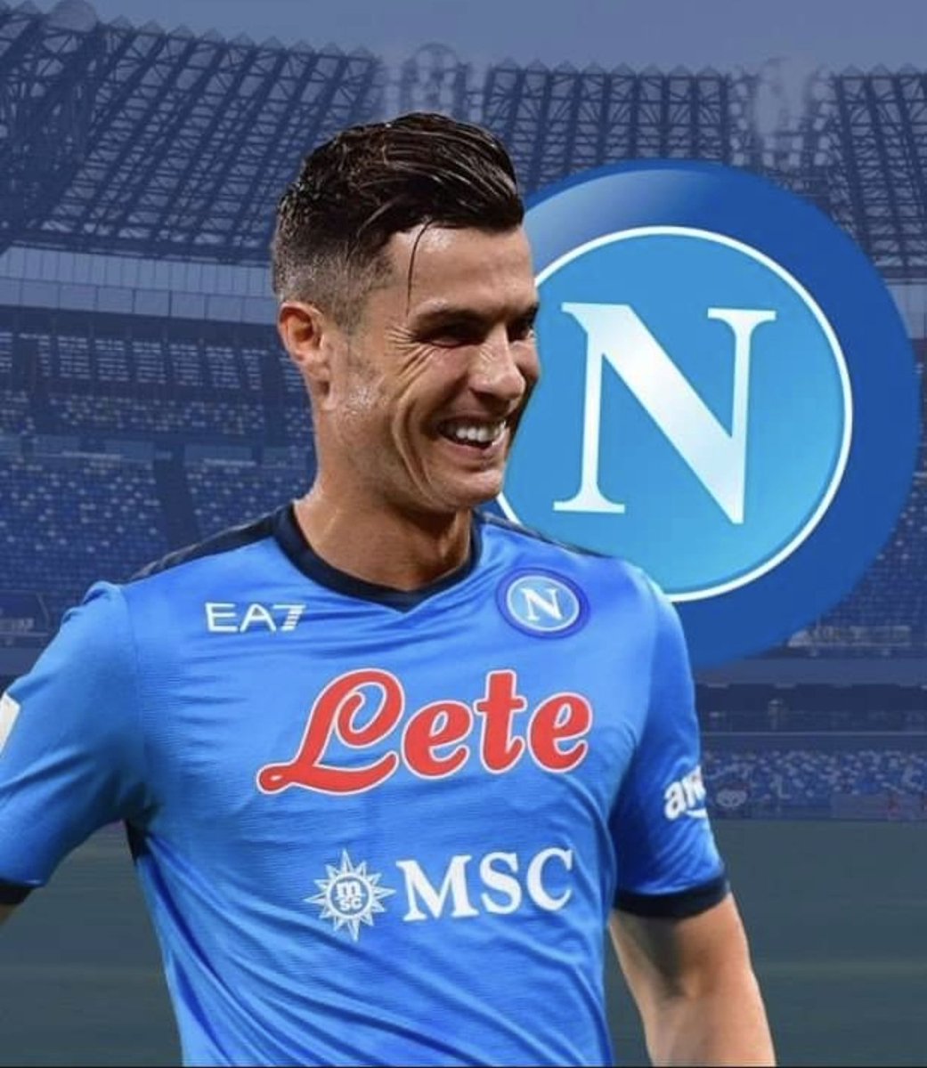 Mazzosalva's tweet photo. @Cristiano 
Come on Ronny ...
Only Diego won with Naples ,
Do you want to try It?
If you succeed you would become D7OS !!!
Give It a go ... https://t.co/lIWrpLLLlY