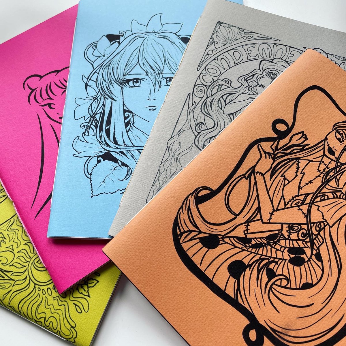craftyvarda's tweet photo. All ready for this Sunday 28th pop-up shop! Come down for tea and paperblank goodness at @BirdandBlendTea  Glasgow Byres Road, 1pm-4:30pm. Cash and card accepted! You’ll find lots of eco-friendly notebooks to inspire your sketches, notes, shopping lists or existential questions📚 https://t.co/XTzATtFrc4