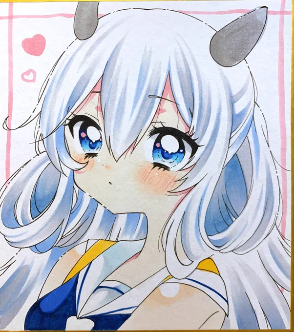 ふーみーちゃん#伊203 #艦これ #コピック 