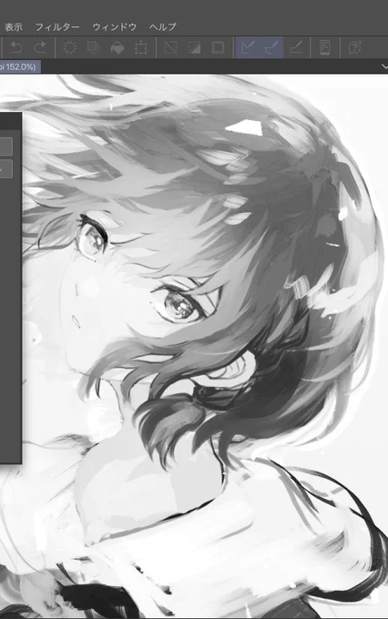 結局間に合いませんでした〜泣
絵柄を模索してる 